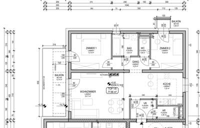 Geförderte 3-Zimmer Wohnung in Miete mit Kaufoption | Dachgeschoss | Balkon · Ober-Grafendorf