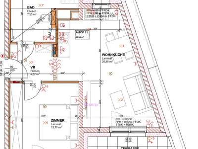 Hollabrunn | Geförderte 2-Zimmer-Mietwohnung | Top A/11 | 2.OG mit Dachterrasse · frei ab 01.01.2027