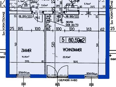 2-Zimmer Mietwohnung | ca. 60 m² | 1. Etage · Gutenstein