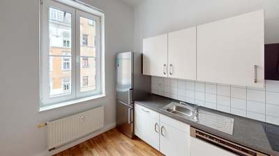 2-Raum-Wohnung mit Einbauküche · frei ab 01.12.2026