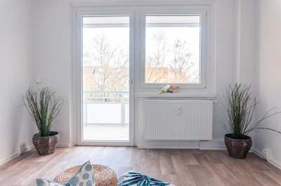 Nahe Schlossteich gelegene 2-Raumwohnung mit Balkon