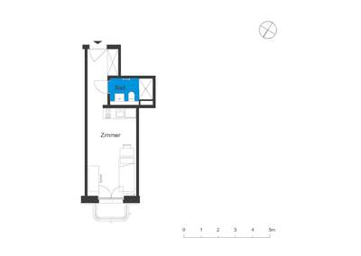 Ahornplatz | Möbliertes Apartment 124 · frei ab 01.10.2026