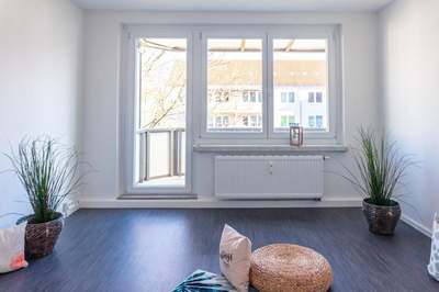 Balkonwohnung mit Blick ins Grüne