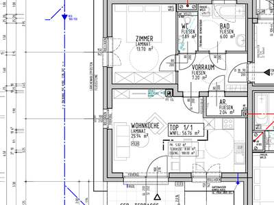 Geförderte 2-Zimmer Mietwohnung | Erdgeschoss | ca. 56 m² | Terrasse · Kirnberg an der Mank