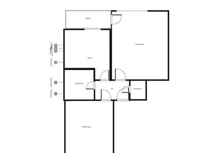 Das Glück hat ein Zuhause: praktische 2-Zimmer-Wohnung