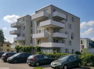 Zentral gelegene Balkonwohnung mit Ausblick