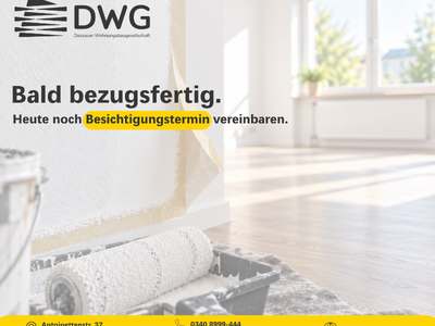 Sanierte 3-Raum-Wohnung mit Balkon · Dessau-Süd · Verfügbarkeit: sofort