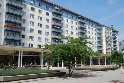 direkt im Zentrum gelegene 2-Raum-Wohnung