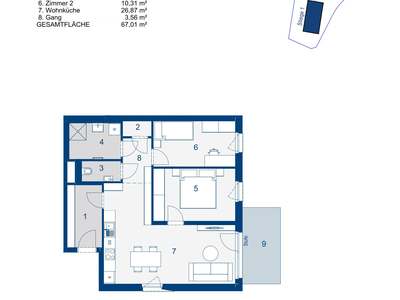 geförderte 3 Zimmer Wohnung mit Kaufoption · Vösendorf