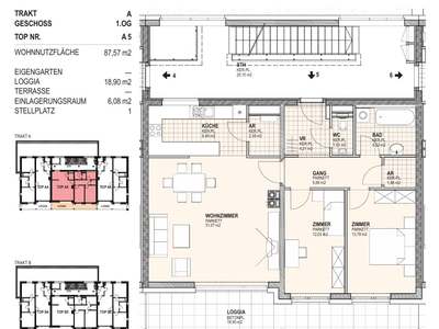 Dobermannsdorf|Geförderte 3-Zimmer Wohnung in Miete mit Kaufoption|1.OG · frei ab 01.12.2026