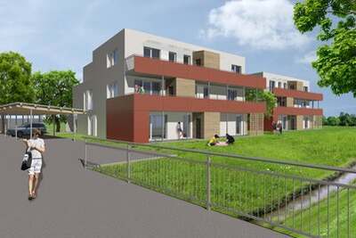 Zellerndorf - traumhafte 2 Zimmerwohnung mit Balkon - Erstbezug