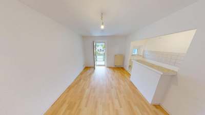 Am Stadtrand gelegene 2-Raum-Altbauwohnung mit Balkon · frei ab 16.11.2026