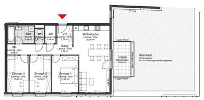4 Zimmer · 92.92 m² · Berggasse 4 + 4a