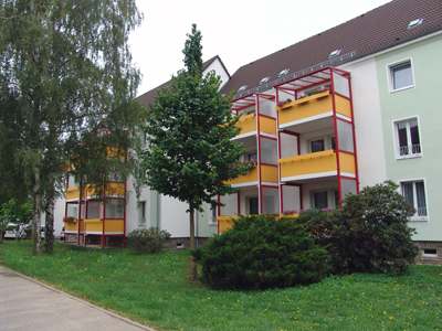 3-Raum-Wohnung, Dieselstraße 9 · Weißenborn · 1. OG · zzgl. Genossenschaftsanteile · frei ab 01.10.2026