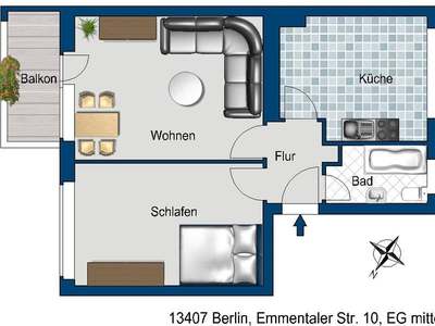 Sanierte Wohnung sucht nette Bewohner