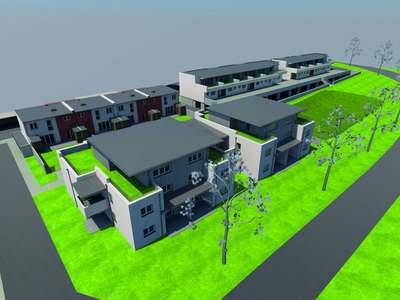 In Bau | Reihenhausanlage in Neudörfl, Bickfordstraße | Neudörfl, Bickfordstraße RH3