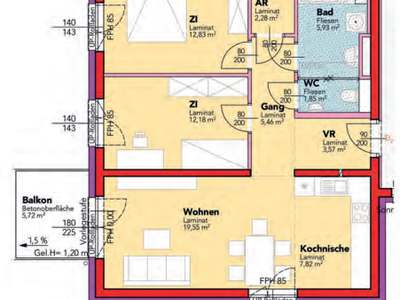 Haag | gefördert | Miete mit Kaufoption | ca. 71 m²