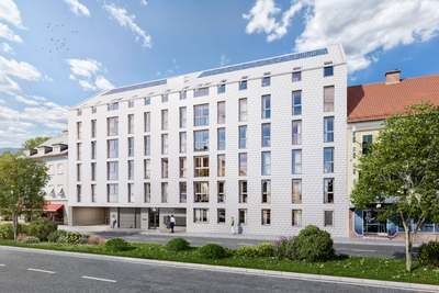 80 Einheiten 35 - 89 m² · Wiener Straße 237, 239 · Bezug Herbst 2028 · Miete | gefördert