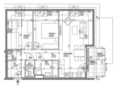 3 Zimmer · 78.39 m² · Wasserweg 2