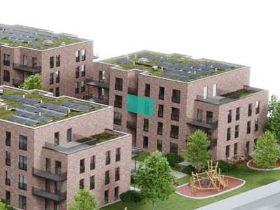 1-Zimmer-Wohnung · Haus 4, 2.OG · barrierefrei · Nr. H4-02-10 · Neubau
