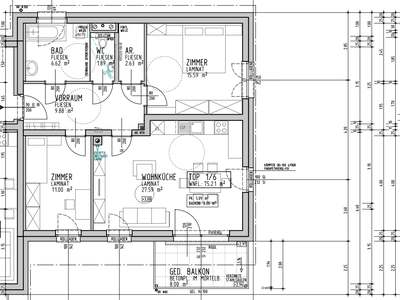 Geförderte 3-Zimmer Wohnung | Obergeschoss | ca. 75 m² | Balkon · Kirnberg an der Mank