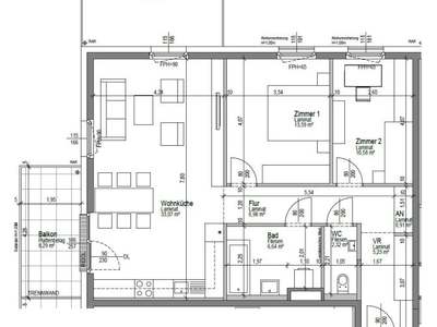 3 Zimmer · 79.32 m² · Wasserweg 2
