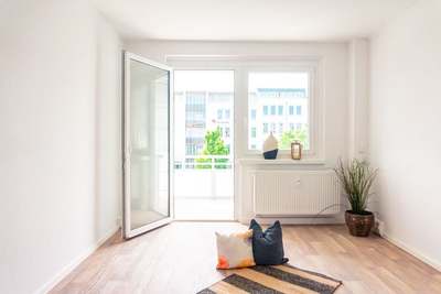 1-Raum-Wohnung mit Balkon