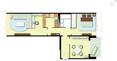 3,0-Zimmer Wohnung