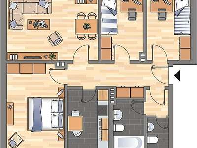 3-Zimmer-Wohnung in Wilhelmshaven City · frei ab 13.10.2026