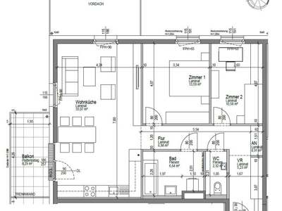 3 Zimmer · 79.32 m² · Wasserweg 2