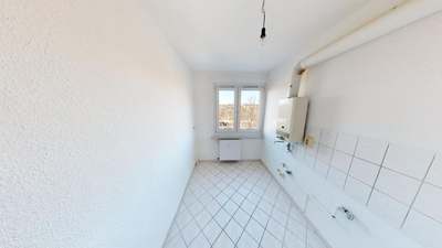 3-Raum-Wohnung und alle Räume mit Fenster