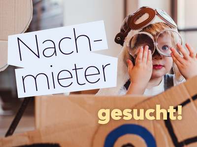 Nachmieter gesucht für helle 2-Zimmer-Wohnung in ruhiger Lage!