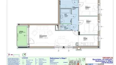 3-Zimmer-Wohnung mit Loggia, Top 19