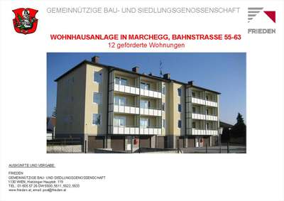 3-Zimmer-Wohnung · Bahnstraße 55-63 Top 5 · gefördert