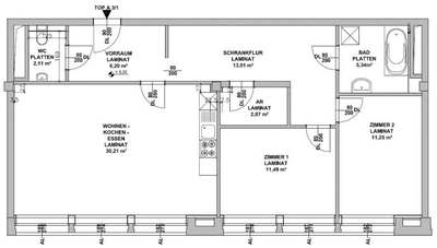 3 Zimmer · 80.18 m² · Top A3/1 · Spinnerei
