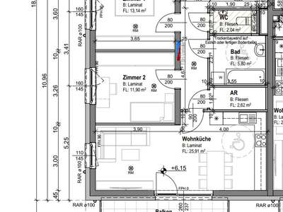 Ternitz | Geförderte Miete mit Kaufoption | Top B/10 | 1.OG mit Balkon · frei ab 01.11.2026
