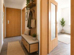 3-Raum-Wohnung mit Döllbergblick
