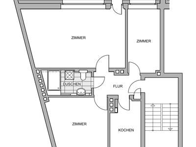 Großzügige 3-Zimmer-Wohnung mit Balkon · frei ab 01.11.2026