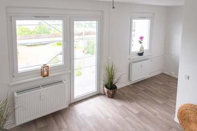 Kleine 2-Raum-Wohnung mit bodengleicher Dusche