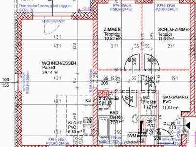 3 Zimmer · 84 m² · Top 1/4 · Krottendorf 92a+b