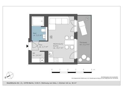 Ein tolles Wohngefühl: 1-Zimmer-Appartment