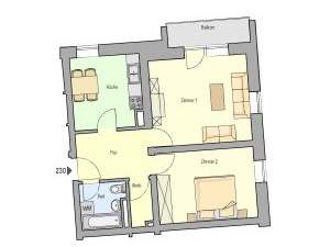 Schöne 2-Zimmer-Wohnung